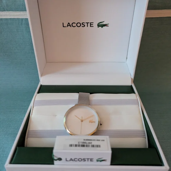 Lacoste Women's Gold and Silver Watch - Picture 4 of 7